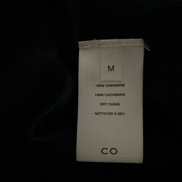 Co Featherweight Waffle Stitch Cashmere Sweater - Picture 8 of 9